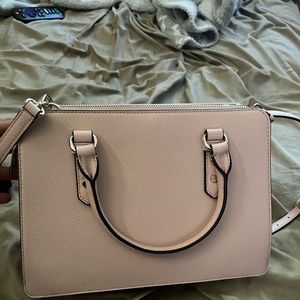 Kate spade powder pink satchel with matching wallet